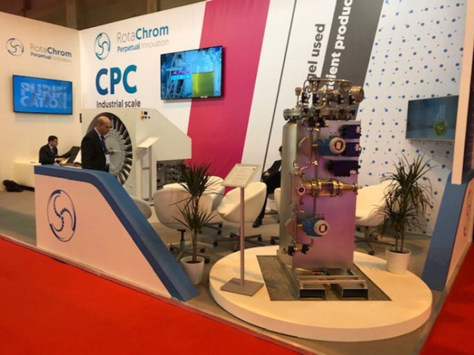 CPhI Worldwide in Madrid - RotaChrom booth