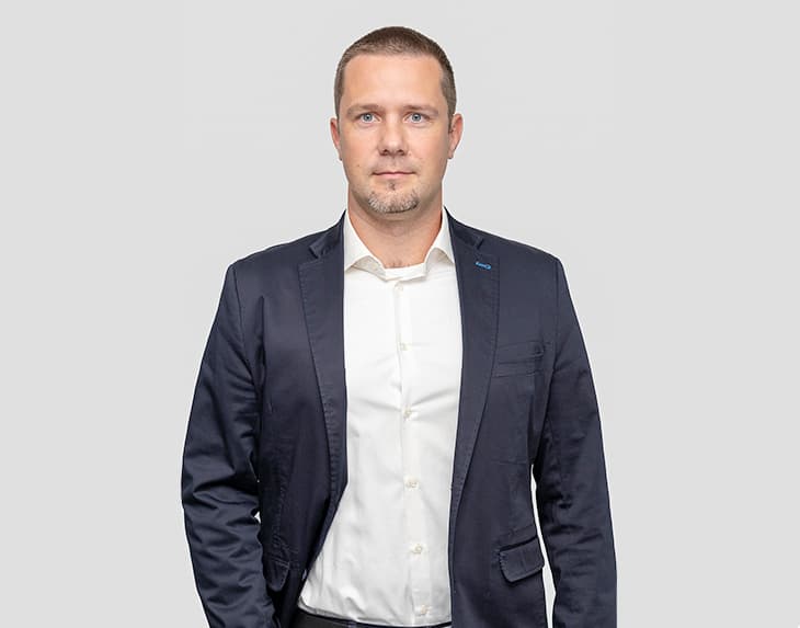 Here you can see our Chief Product Officer, András Gáspár, PhD.