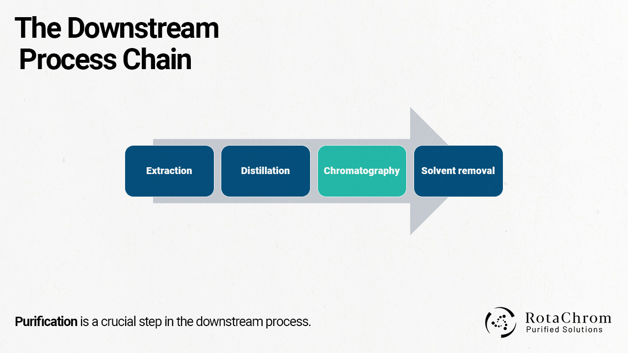 The Downstream Process Chain Graph