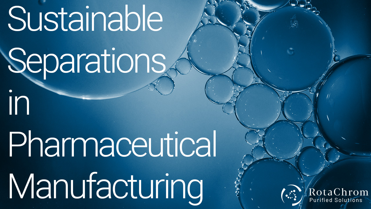 Header to 'Sustainable Pharmaceutical Manufacturing'