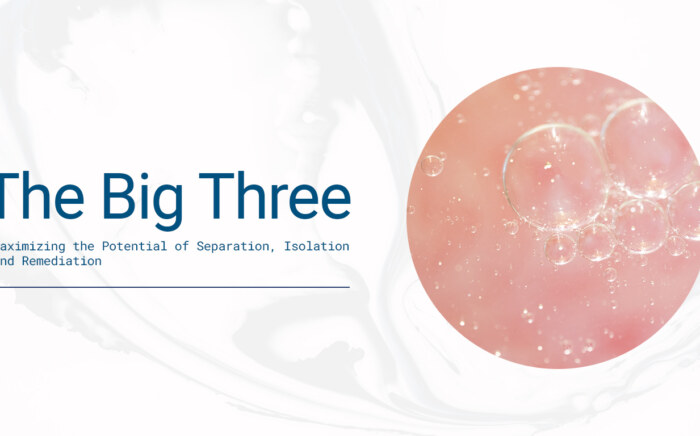 Header for the Big Three of separation isolation and remediation