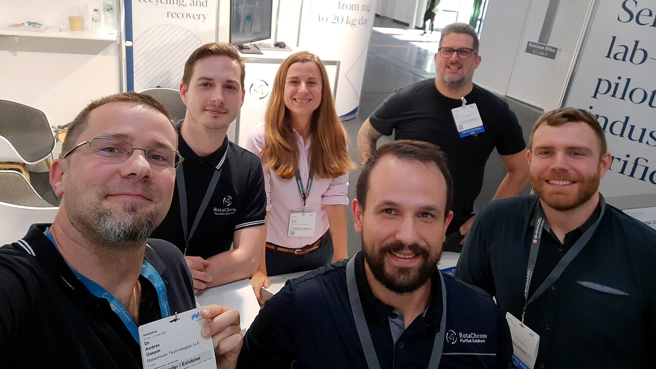 The RotaChrom Team at Analytica 2022