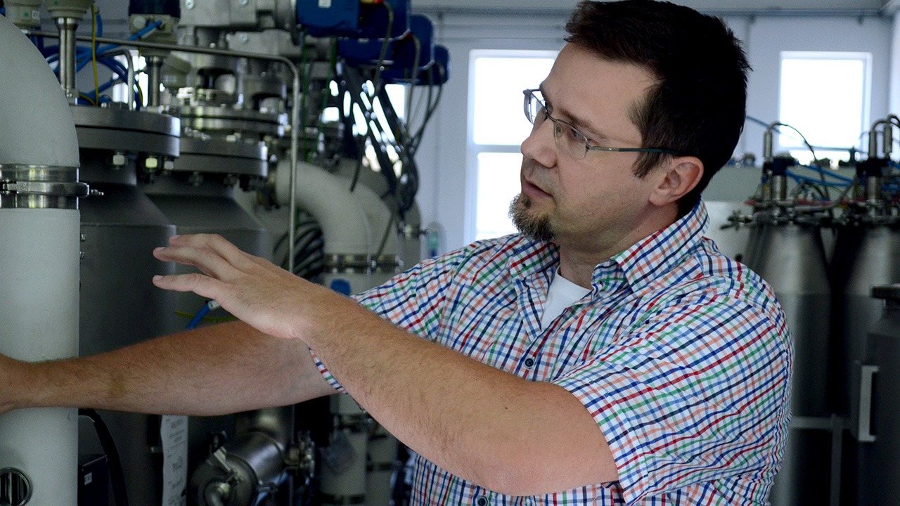 Andras Gaspar showing the pCPC